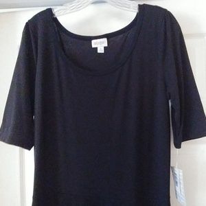Lularoe solid black ana